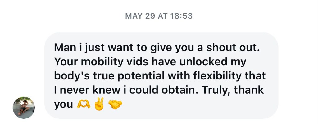 Client message, mobility unlocked true potential